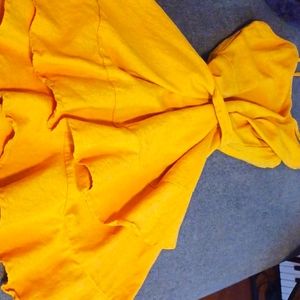 Mustard Yellow Spring dress